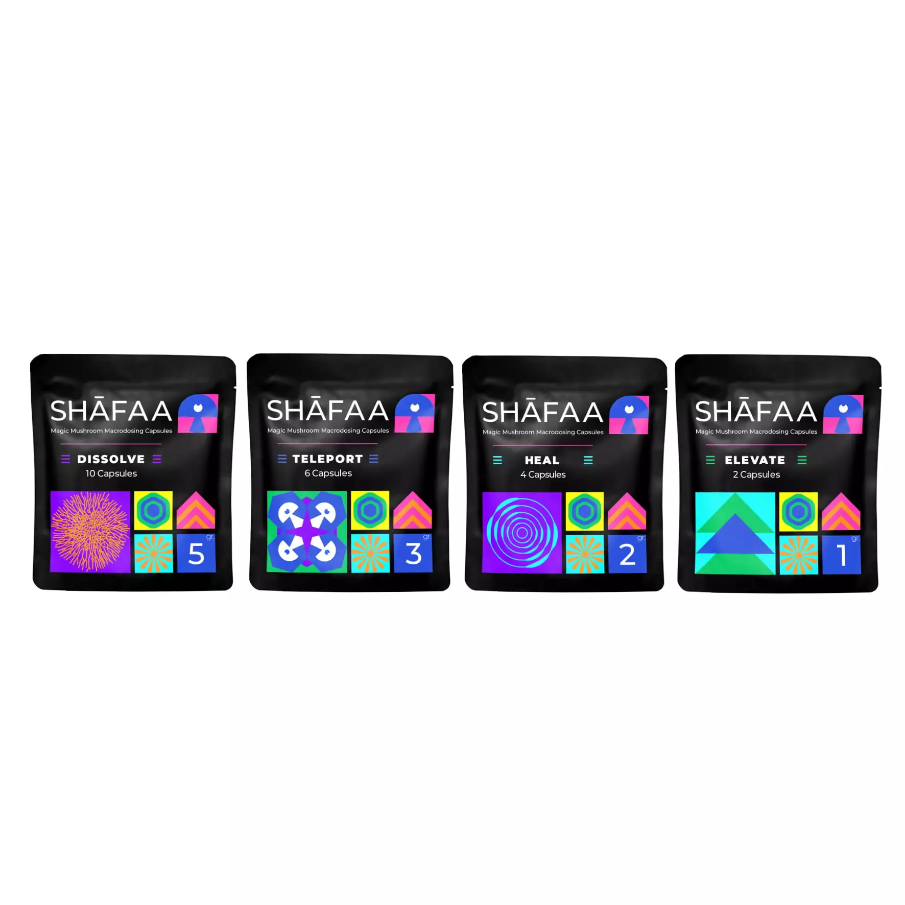 Shafaa Macrodosing Magic Mushroom Capsules for Sale Online