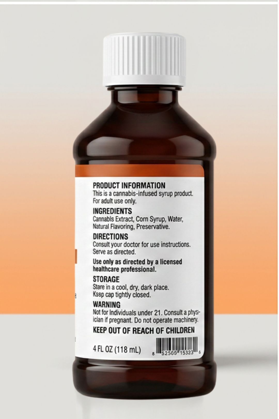 Cannabis With Syrup (118ml) - Image 4