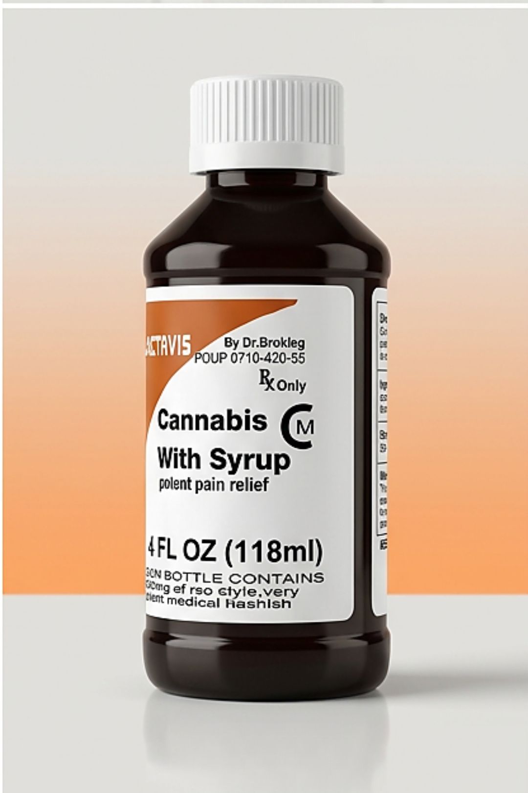 Cannabis With Syrup (118ml) - Image 2